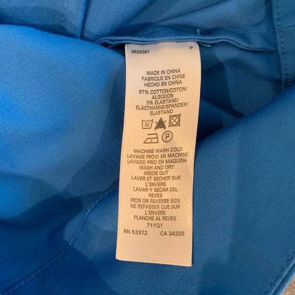 Blue Strapless French Connection Dress - Picture 3 of 7